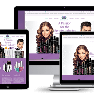 Elite Beauty Intl.  Joomla  Website Design